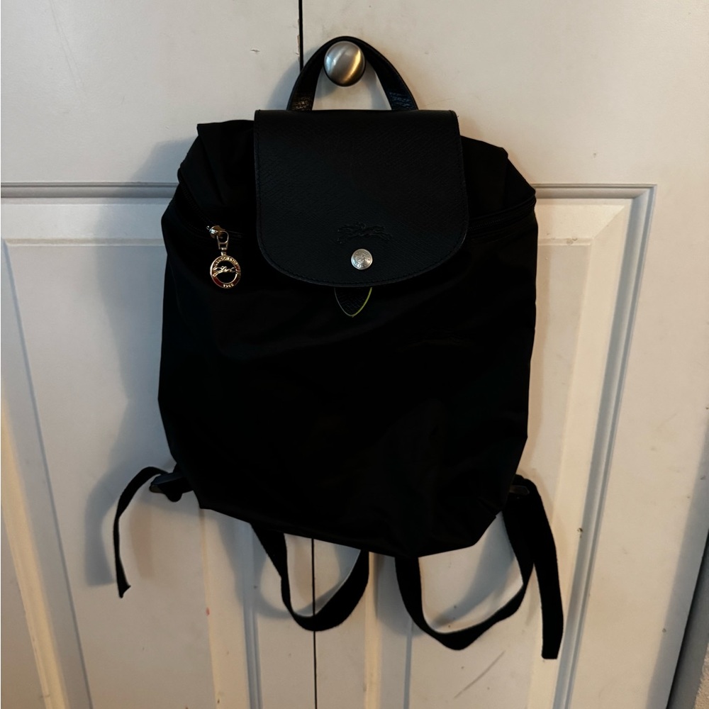 Longchamp Black Backpack